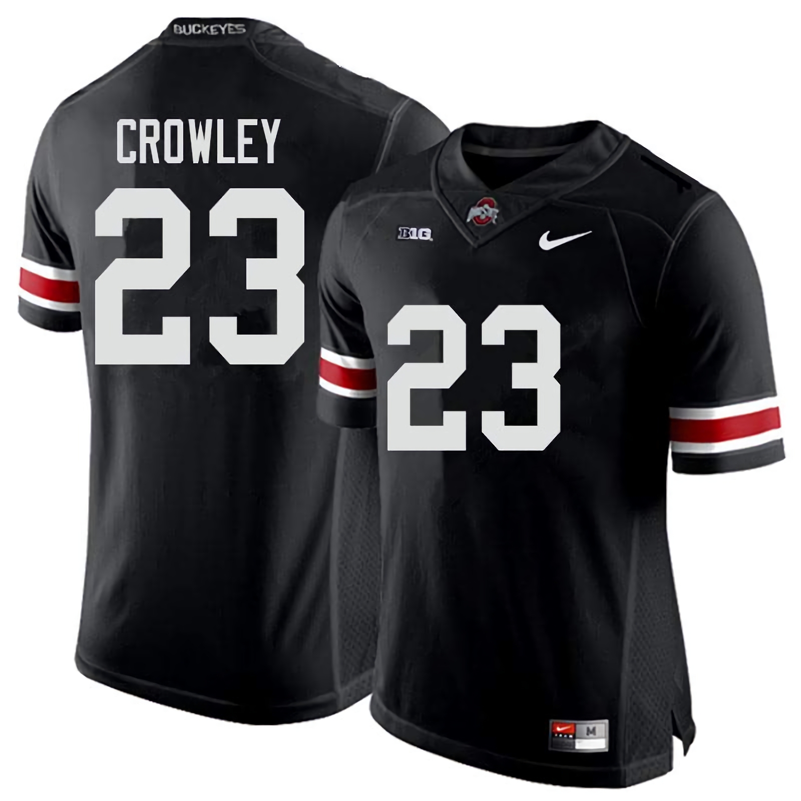 Marcus Crowley Ohio State Buckeyes Men's NCAA #23 Nike Black College Stitched Football Jersey ZMW6056DF